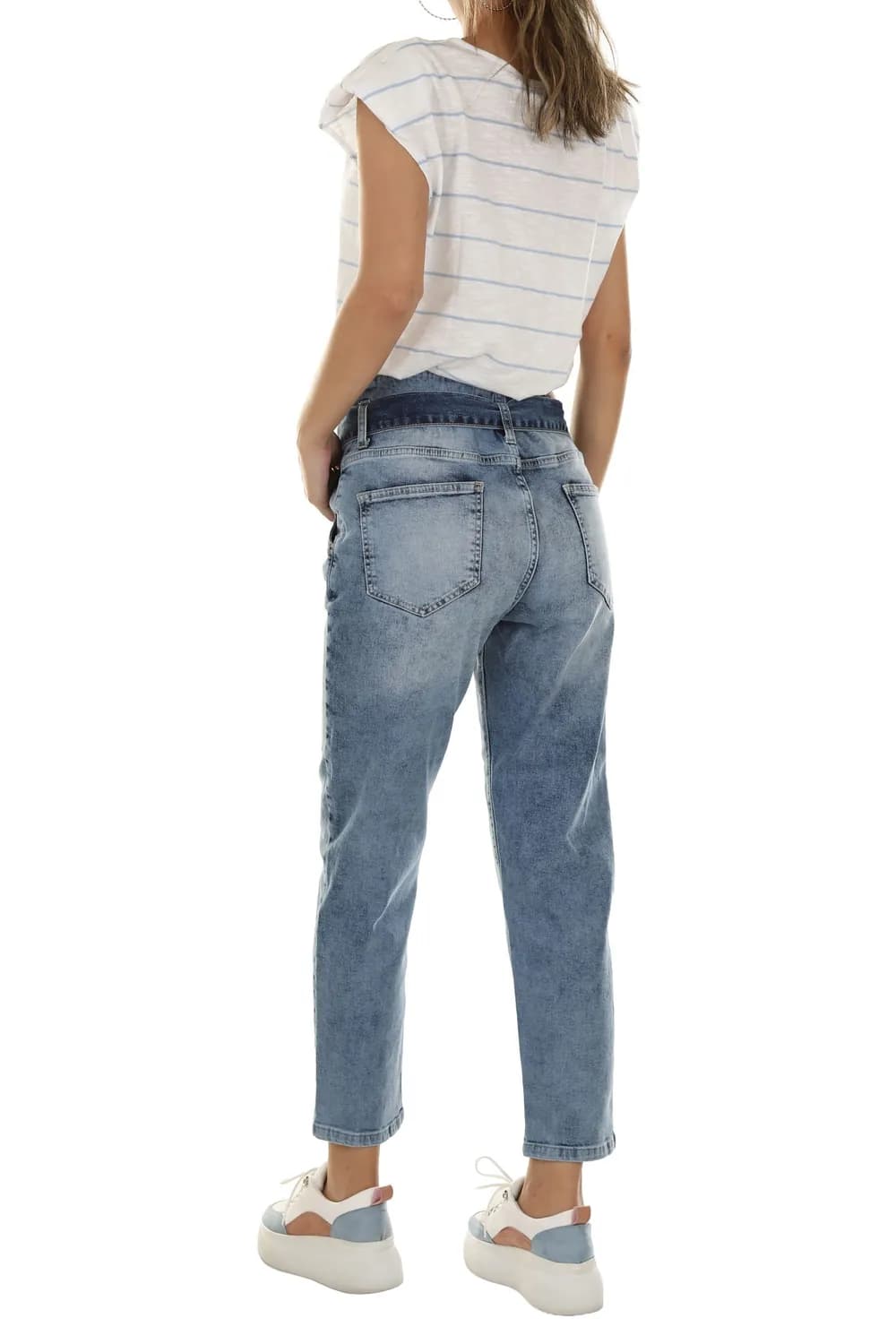 Jeansy proste Denim 90s 3